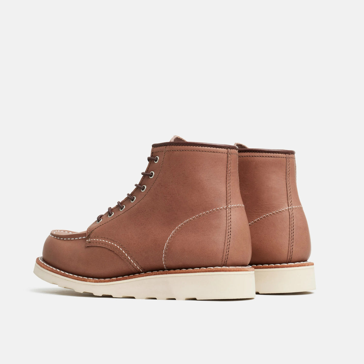 6-Inch Classic Moc Short Boot in Mocha Leather 3426 | Red Wing Heritage | Red Wing Shoes Women