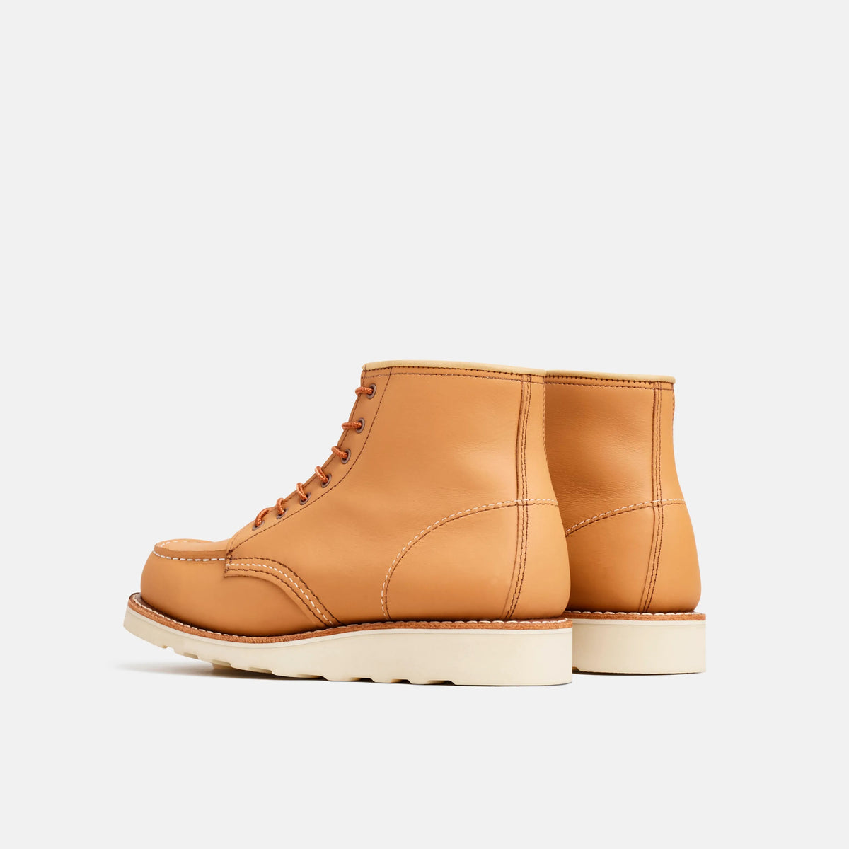 6-Inch Classic Moc Short Boot in Tan Leather 3383 | Red Wing Heritage | Red Wing Shoes Women