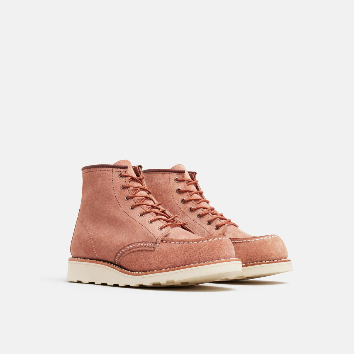 6-Inch Classic Moc Short Boot in Pink Leather 3328 | Red Wing Heritage | Red Wing Shoes Women|Apparel