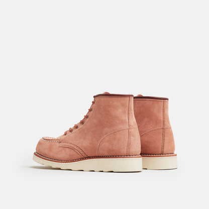 6-Inch Classic Moc Short Boot in Pink Leather 3328 | Red Wing Heritage | Red Wing Shoes Women|Apparel