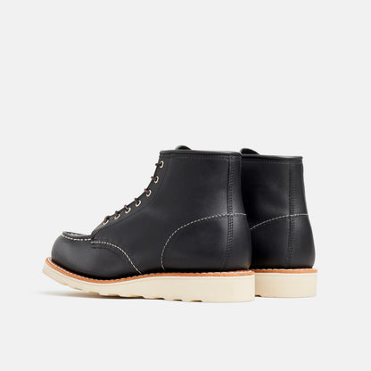 6-Inch Classic Moc Short Boot in Black Leather 3373 | Red Wing Heritage | Red Wing Shoes Women|Apparel