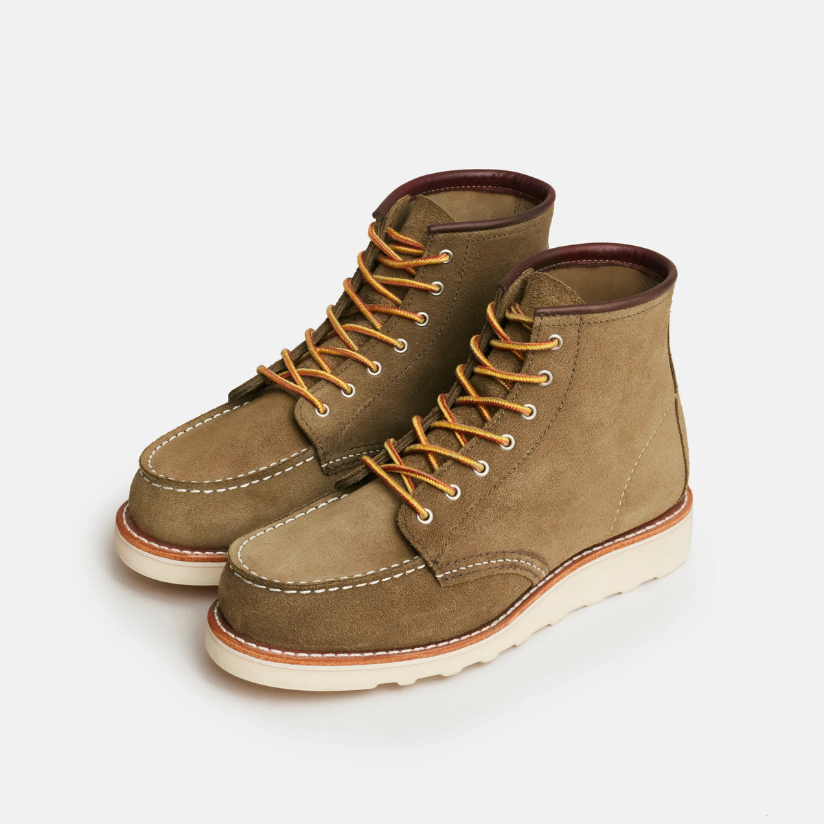 6-Inch Classic Moc Short Boot in Light Brown Leather 3377 | Red Wing Heritage | Red Wing Shoes Women
