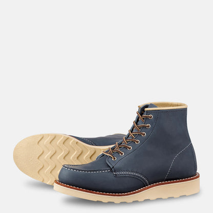 6-Inch Moc Short Boot in Blue Leather 3353 | Red Wing Heritage | Red Wing Shoes Women