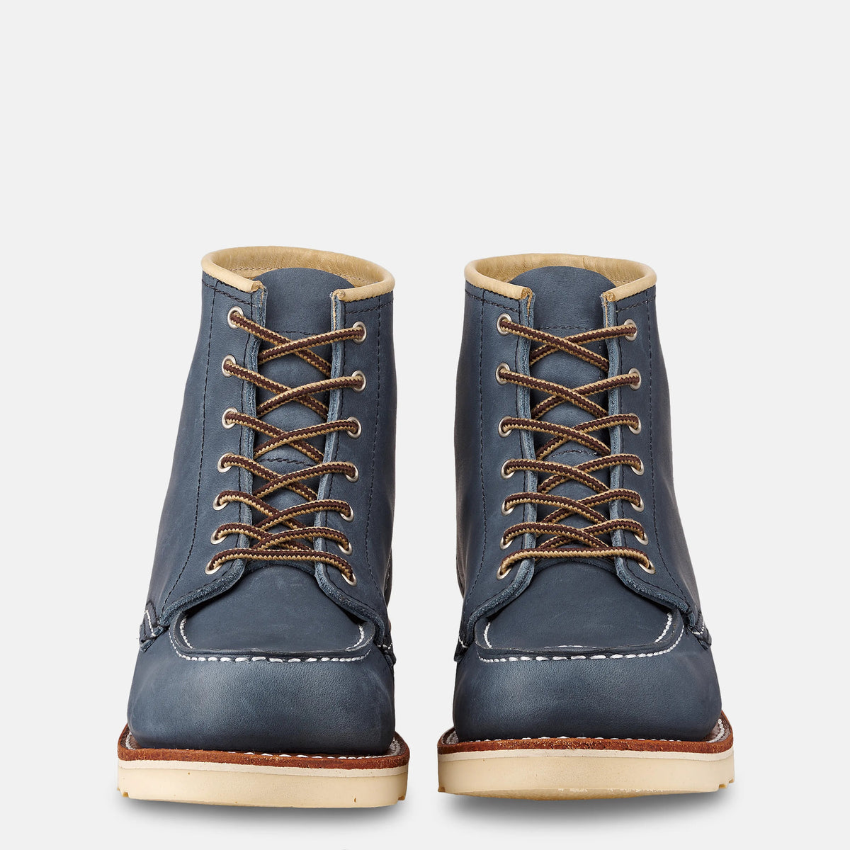 6-Inch Moc Short Boot in Blue Leather 3353 | Red Wing Heritage | Red Wing Shoes Women
