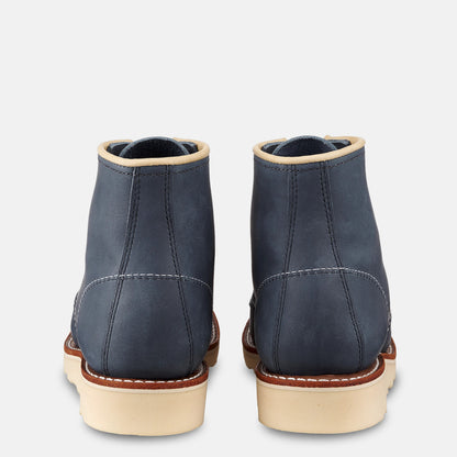 6-Inch Moc Short Boot in Blue Leather 3353 | Red Wing Heritage | Red Wing Shoes Women