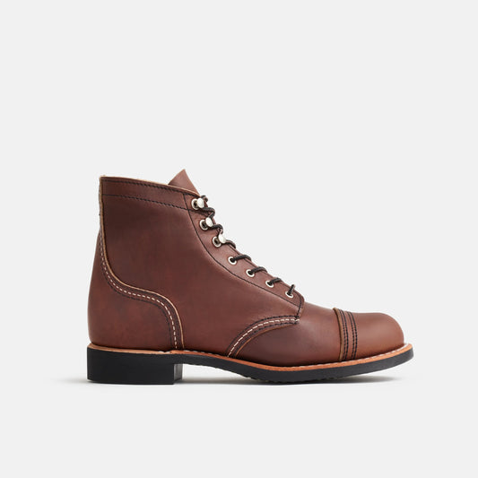 Iron Ranger Short Boot in Dark Brown Leather 3365 | Red Wing Heritage | Red Wing Shoes Women|Apparel