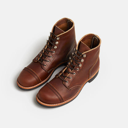 Iron Ranger Short Boot in Dark Brown Leather 3365 | Red Wing Heritage | Red Wing Shoes Women|Apparel