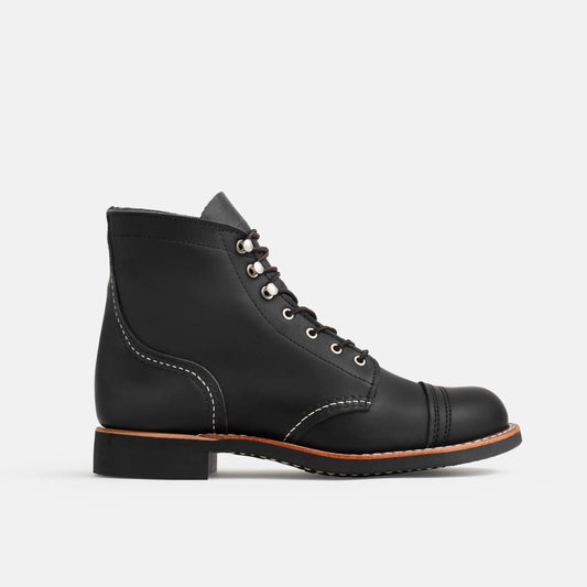 Iron Ranger Short Boot in Black Leather 3366 | Red Wing Heritage | Red Wing Shoes Women