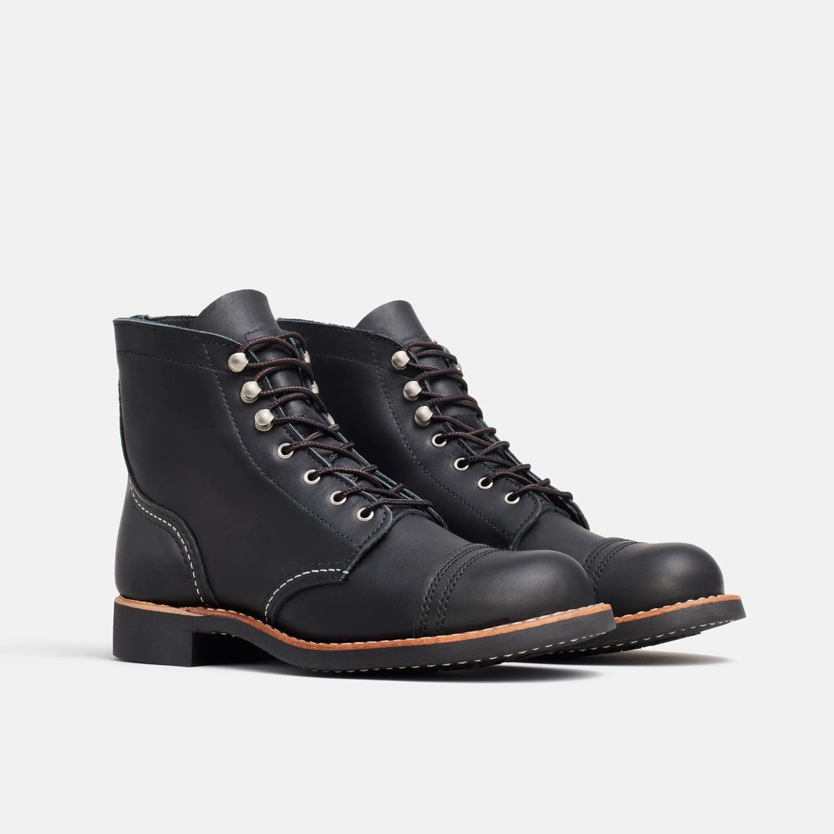 Iron Ranger Short Boot in Black Leather 3366 | Red Wing Heritage | Red Wing Shoes Women