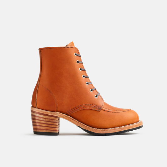 Clara Heeled Boot in Brown Leather 3404 | Red Wing Heritage | Red Wing Shoes Women|Apparel