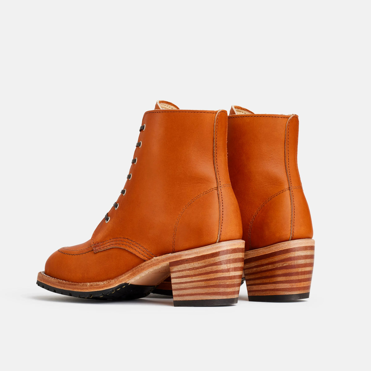 Clara Heeled Boot in Brown Leather 3404 | Red Wing Heritage | Red Wing Shoes Women|Apparel