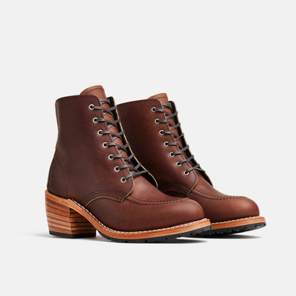 Clara Heeled Boot in Dark Brown Leather 3406 | Red Wing Shoes Women
