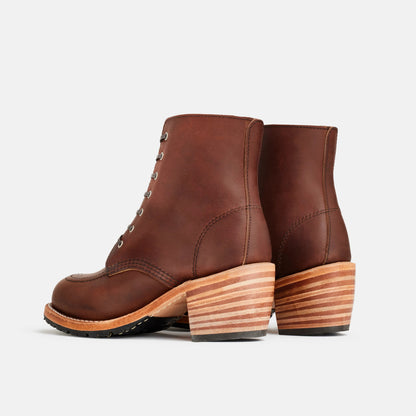 Clara Heeled Boot in Dark Brown Leather 3406 | Red Wing Shoes Women