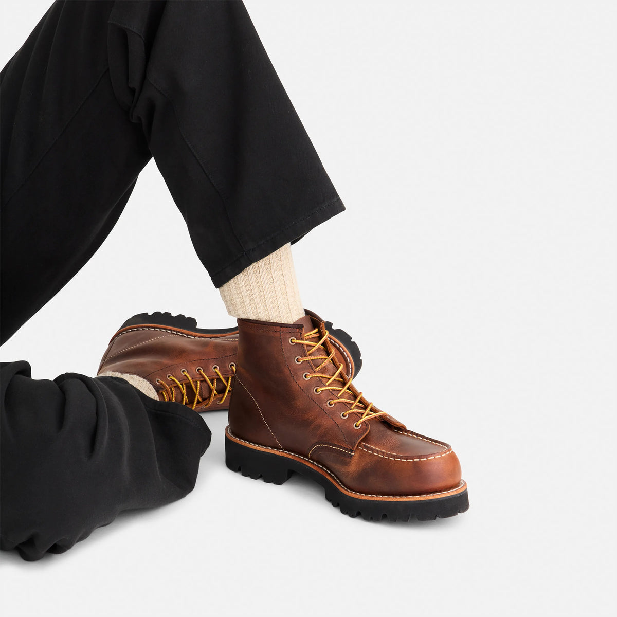 Porter Moc in Copper Rough & Tough 3498 | Red Wing Heritage | Red Wing Shoes Women|Apparel