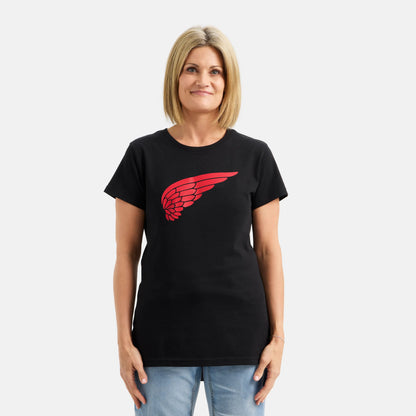 Short Sleeve Classic Wing Tee in Black 98484 | Red Wing Shoes Women|Apparel
