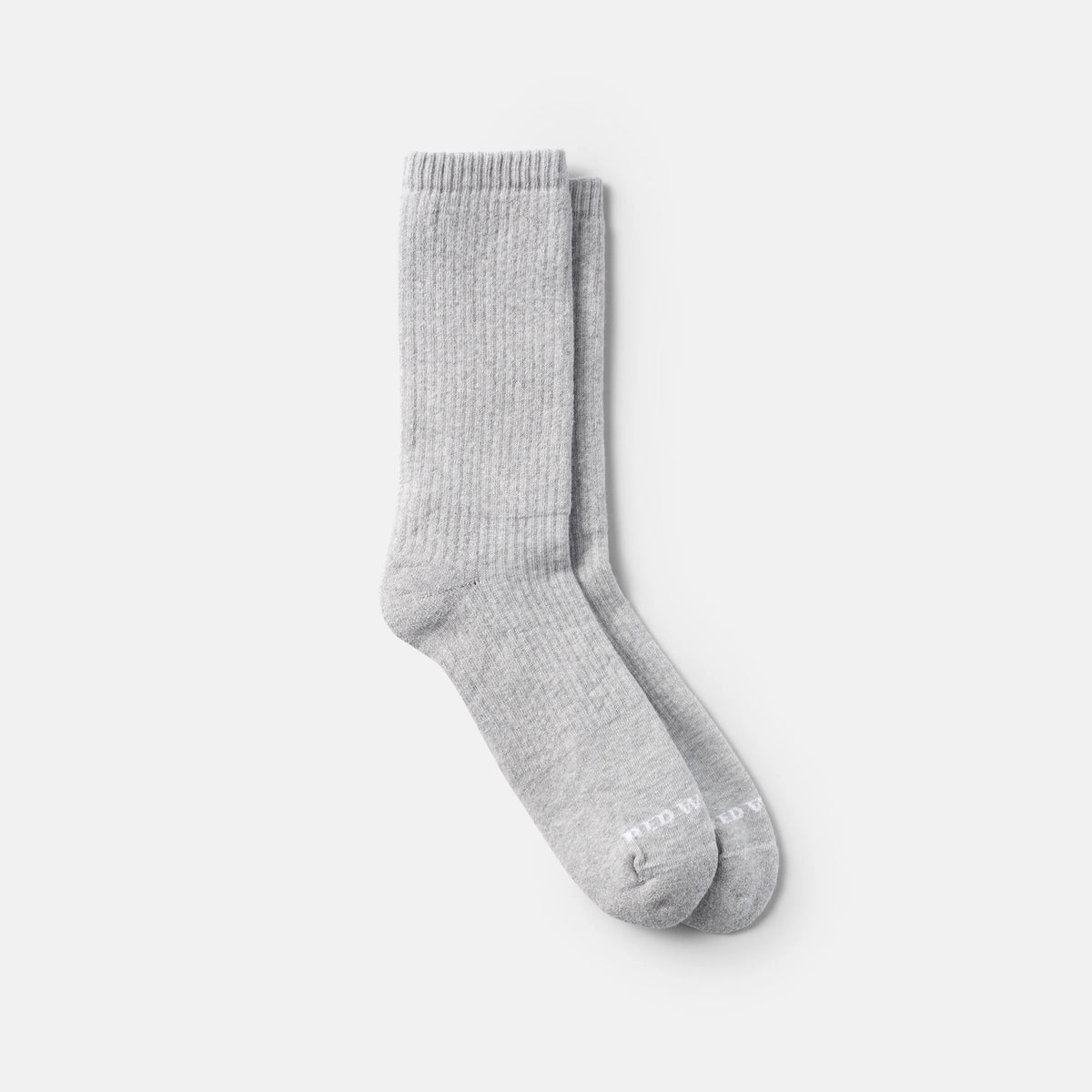 Unisex Cushion Crew Socks in Gray | Red Wing Heritage 97671 | Red Wing Shoes Apparel