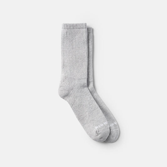 Unisex Cushion Crew Socks in Gray | Red Wing Heritage 97671 | Red Wing Shoes Apparel