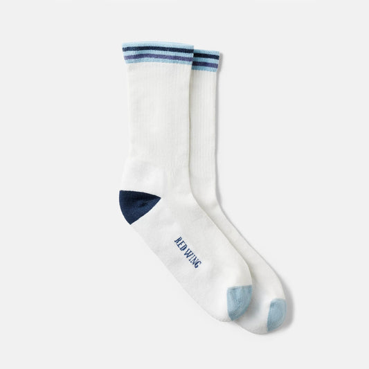 Unisex Vintage Stripe Crew Socks | Red Wing Heritage 97667 | Red Wing Shoes Apparel