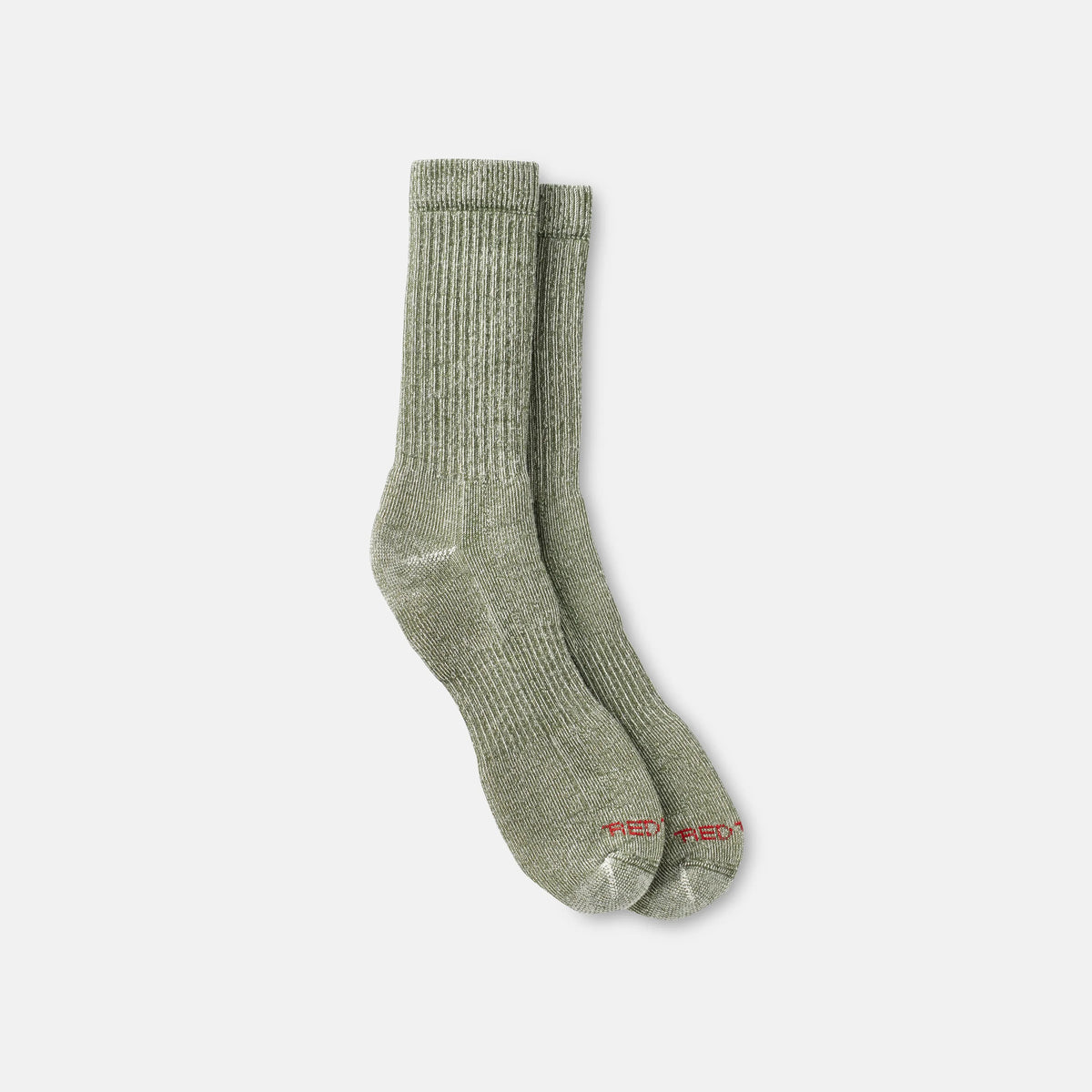 Unisex Full Crew Socks in Olive 97664 | Red Wing Heritage | Red Wing Shoes Apparel