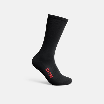 Unisex Breeze Nylon Crew Sock in Black 97305 | Red Wing Shoes Apparel