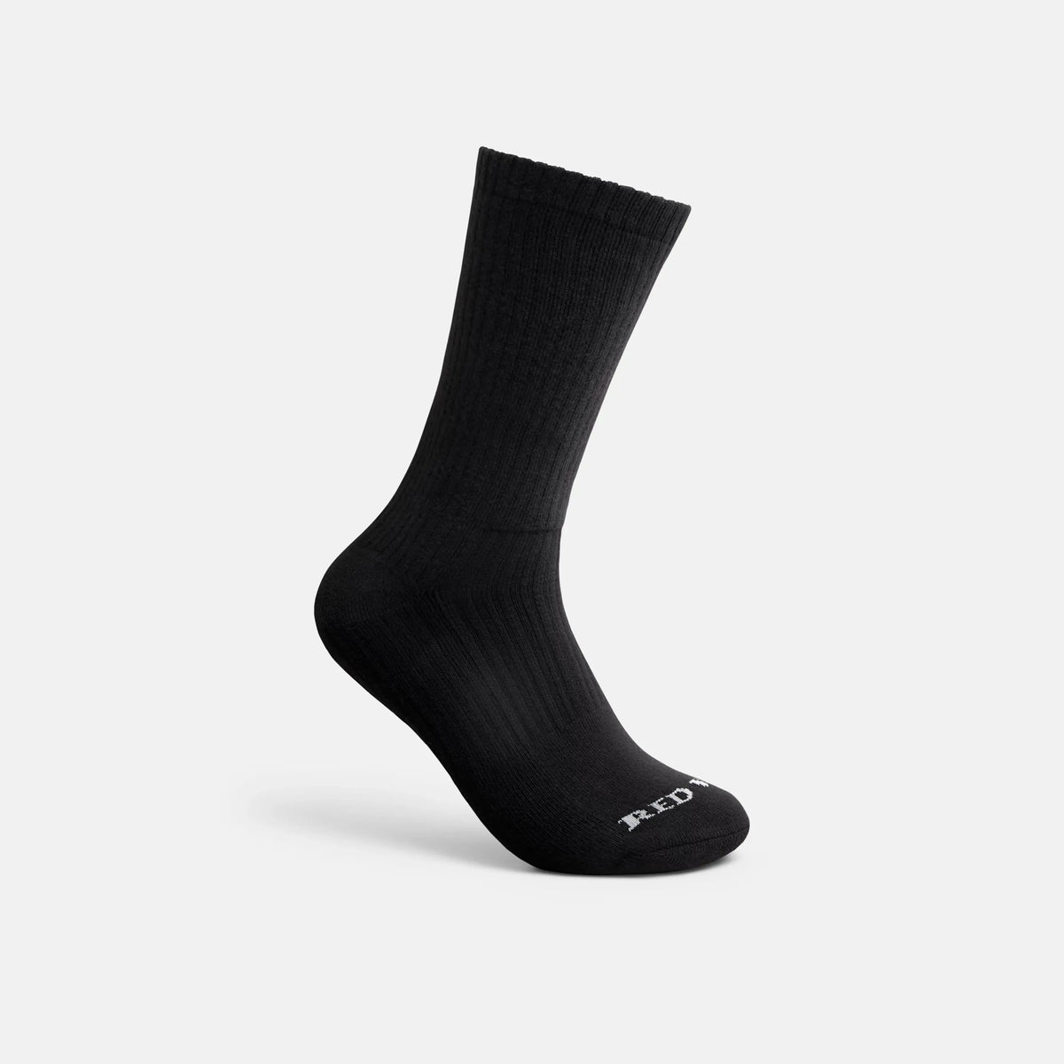 Unisex Cotton Blend Crew Sock in Black 97266 | Red Wing Shoes Apparel