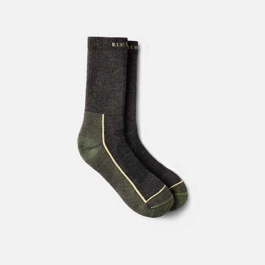 Unisex Steel-Toe Merino Wool Blend Crew Sock in Charcoal 97396 | Red Wing Shoes Apparel
