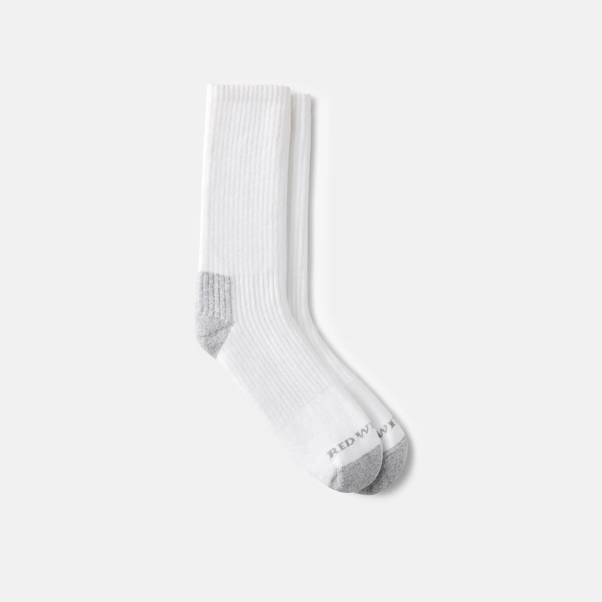 Unisex Cotton Blend Crew Sock in White 97265 | Red Wing Shoes Apparel