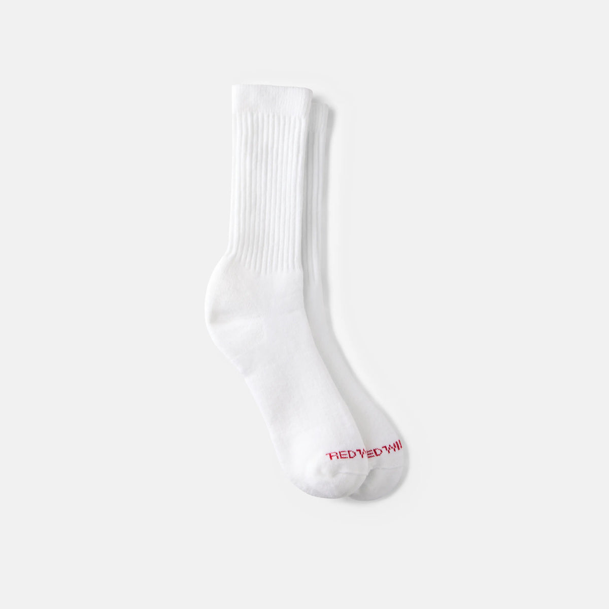 Unisex Acrylic Blend Crew Sock in White 97315 | Red Wing Shoes Apparel