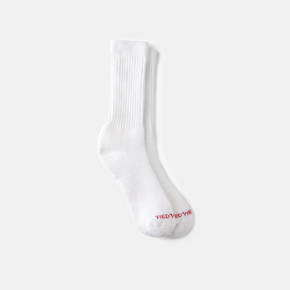Unisex Acrylic Blend Crew Sock in White 97315 | Red Wing Shoes Apparel
