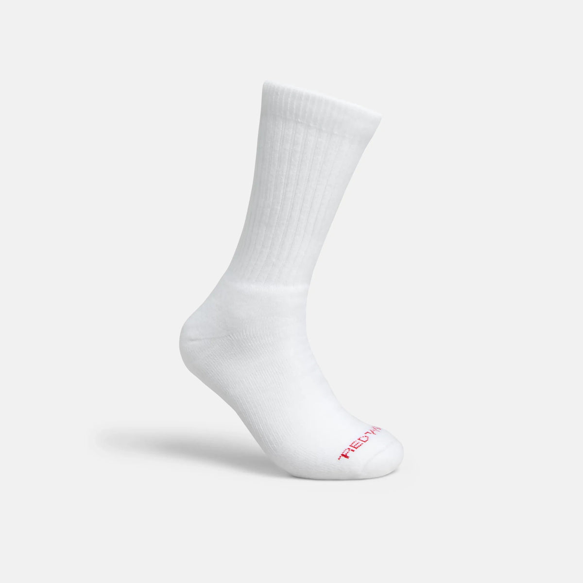 Unisex Acrylic Blend Crew Sock in White 97315 | Red Wing Shoes Apparel