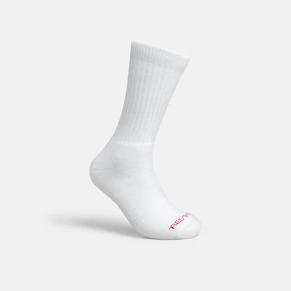Unisex Acrylic Blend Crew Sock in White 97315 | Red Wing Shoes Apparel