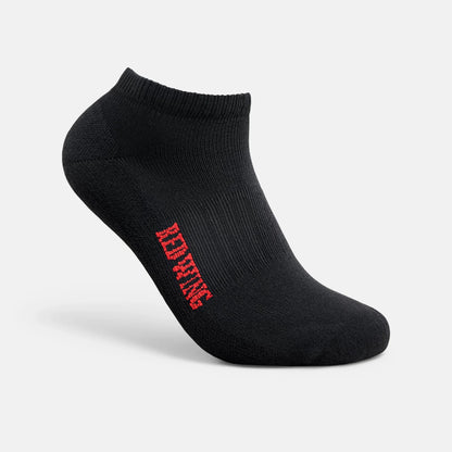 Unisex Breeze Nylon Low Cut Crew Sock in Black 97304 | Red Wing Shoes Apparel