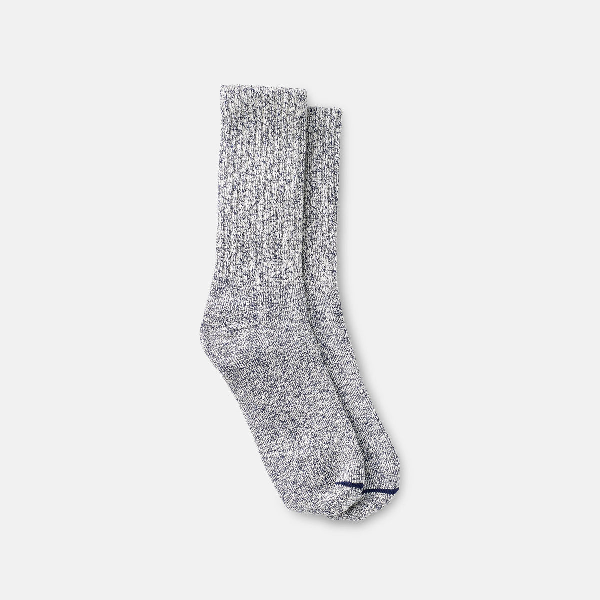 Unisex Cotton Blend Ragg Crew Socks in Navy/White Cotton Blend 97645 | Red Wing Heritage | Red Wing Shoes Apparel