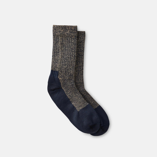 Unisex Deep Toe-Capped Crew Sock in Navy 97653 | Red Wing Heritage | Red Wing Shoes Apparel