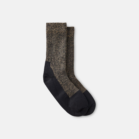 Unisex Deep Toe-Capped Crew Sock in Black 97654 | Red Wing Heritage | Red Wing Shoes Apparel