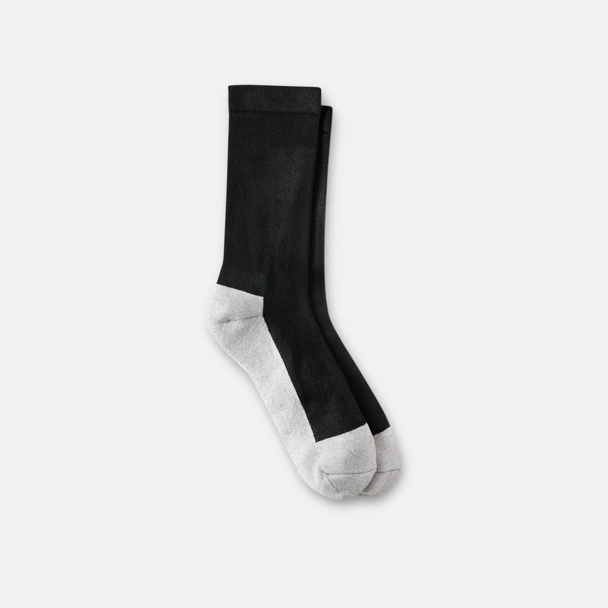 Unisex Coolmax® Blend Diabetic Crew Sock in Black | Red Wing Shoes Apparel