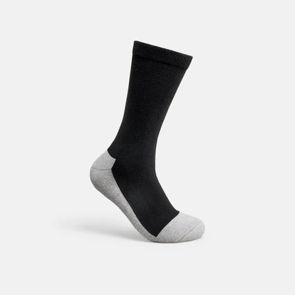 Unisex Coolmax® Blend Diabetic Crew Sock in Black | Red Wing Shoes Apparel
