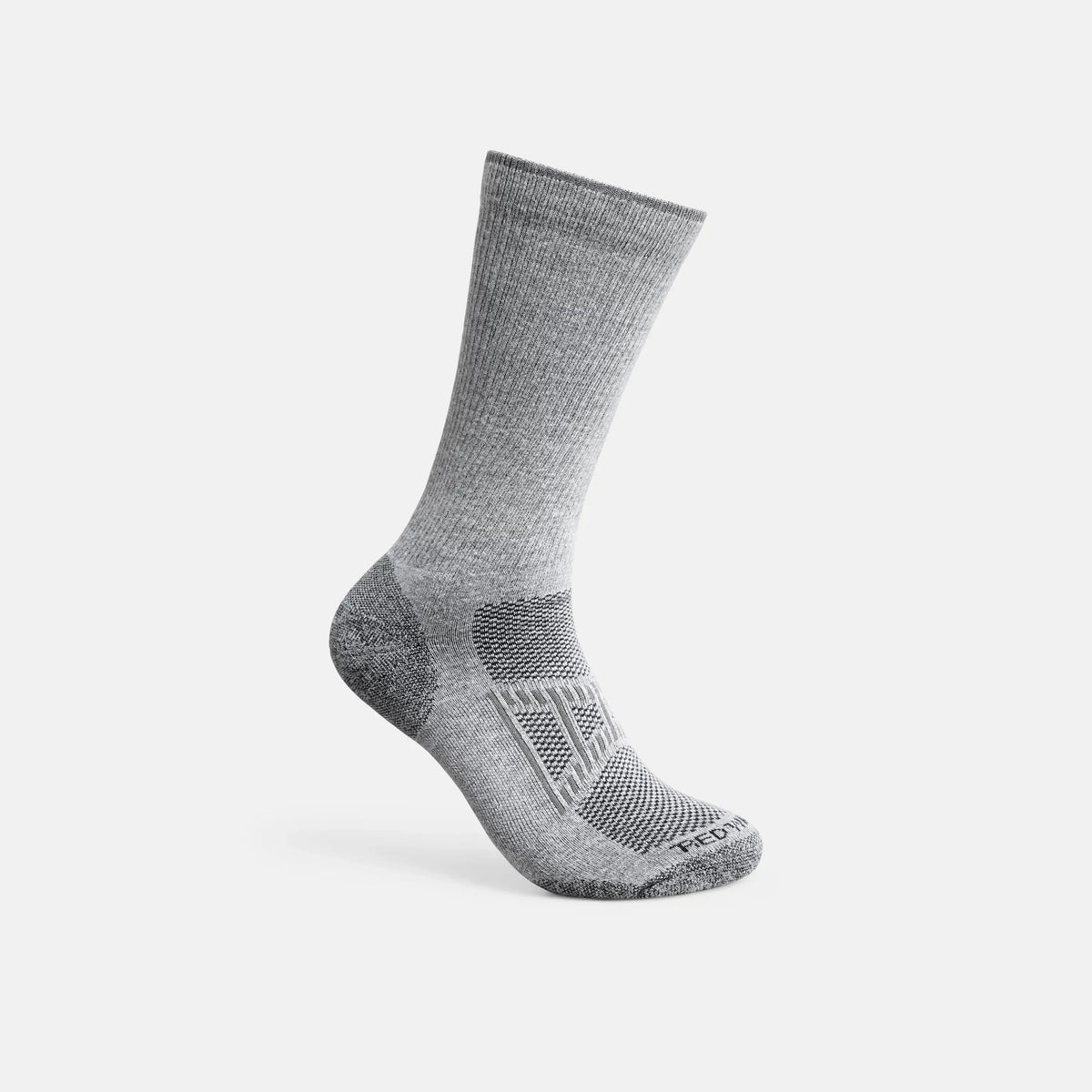 Unisex CoolMax® Blend Crew Sock in Gray 97397 | Red Wing Shoes Apparel