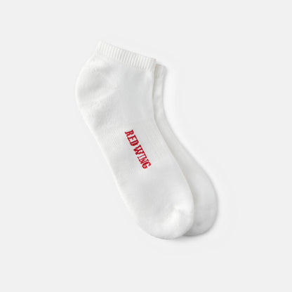 Unisex Breeze Nylon Low Cut Crew Sock in White 97302 | Red Wing Shoes Apparel