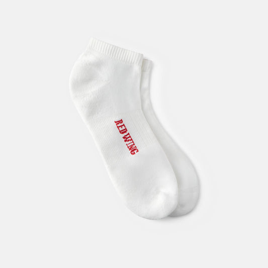Unisex Breeze Nylon Low Cut Crew Sock in White 97302 | Red Wing Shoes Apparel