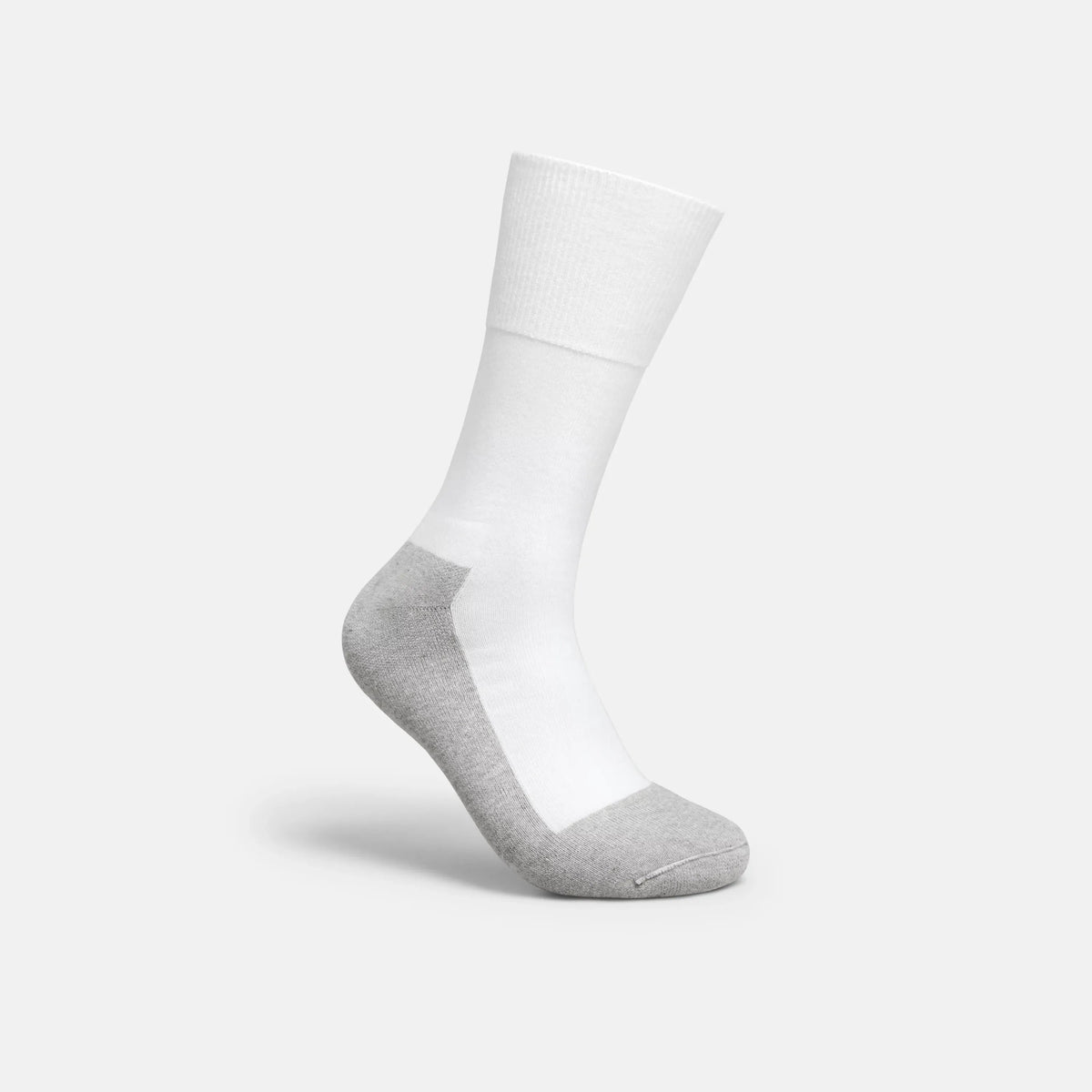 Unisex Coolmax® Blend Diabetic Crew Sock in White 97230 | Red Wing Shoes Apparel