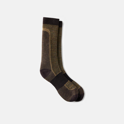 Unisex Merino Wool Blend Crew Sock in Brown 97361 | Red Wing Shoes Apparel