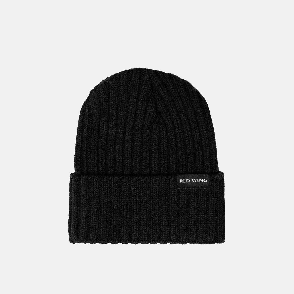 Unisex Shaniko Wool Rib Hat in Black 97483 | Red Wing Heritage | Red Wing Shoes Apparel