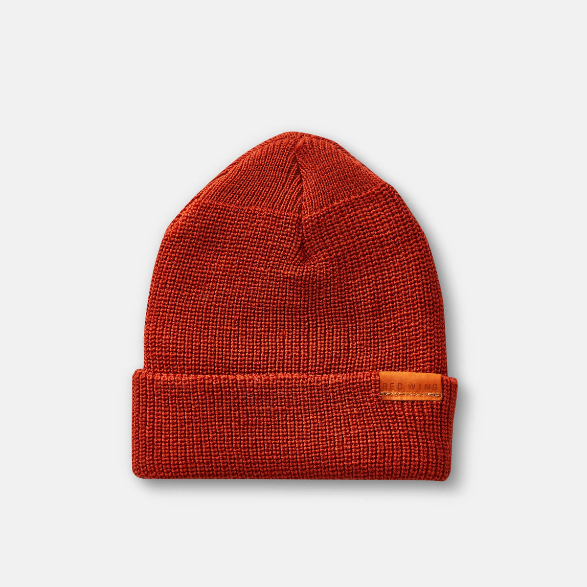 Unisex Merino Wool Knit Hat in Rust 97497 | Red Wing Heritage | Red Wing Shoes Apparel