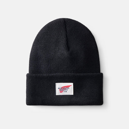 Unisex Kids Cuffed Beanie Hat in Black 98050 | Red Wing Shoes Apparel