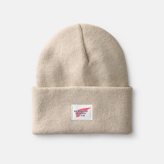 Unisex Cuffed Beanie Hat in Stone 98054 | Red Wing Shoes Apparel