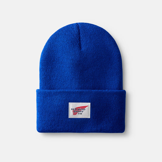 Unisex Kids Cuffed Beanie Hat in Royal Blue 98053 | Red Wing Shoes Apparel