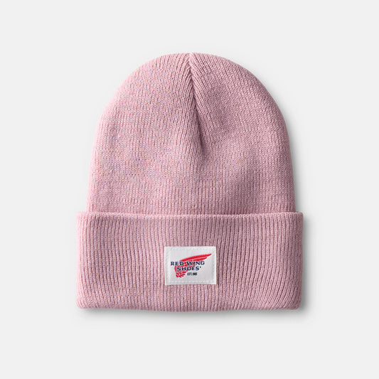 Unisex Kids Cuffed Beanie Hat in Pale Rose 98051 | Red Wing Shoes Apparel