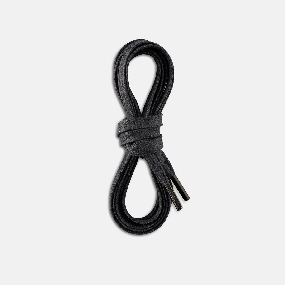 60-Inch Black Flat Waxed Boot Laces 93007 | Red Wing Shoes Apparel