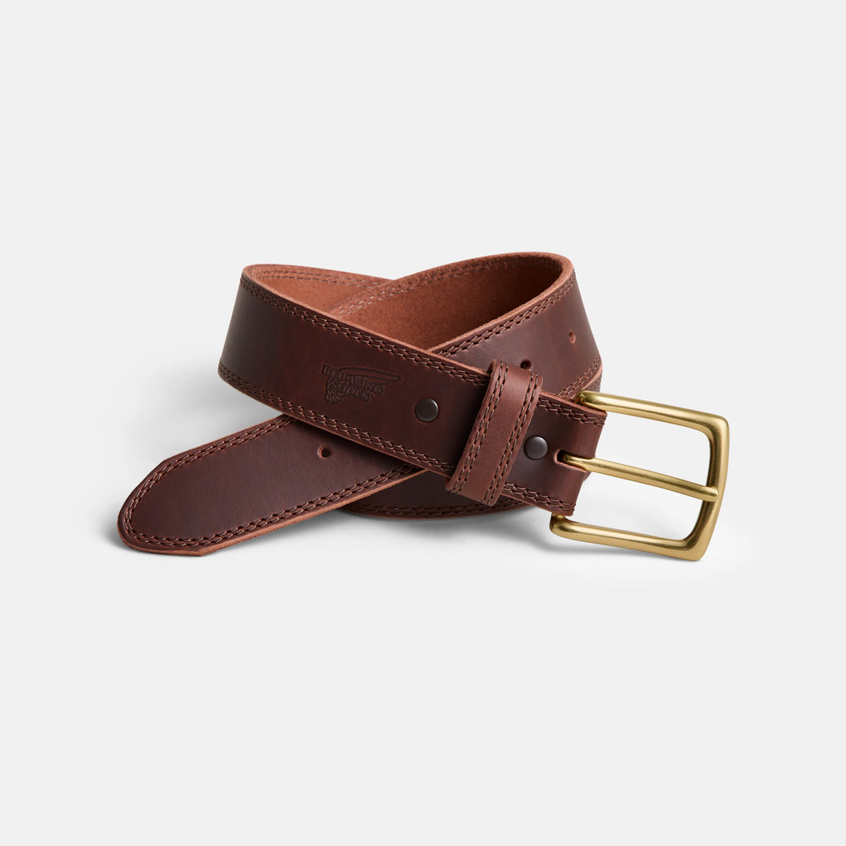 Belt in Brown Frontenac Leather 96524 | Red Wing Shoes Apparel